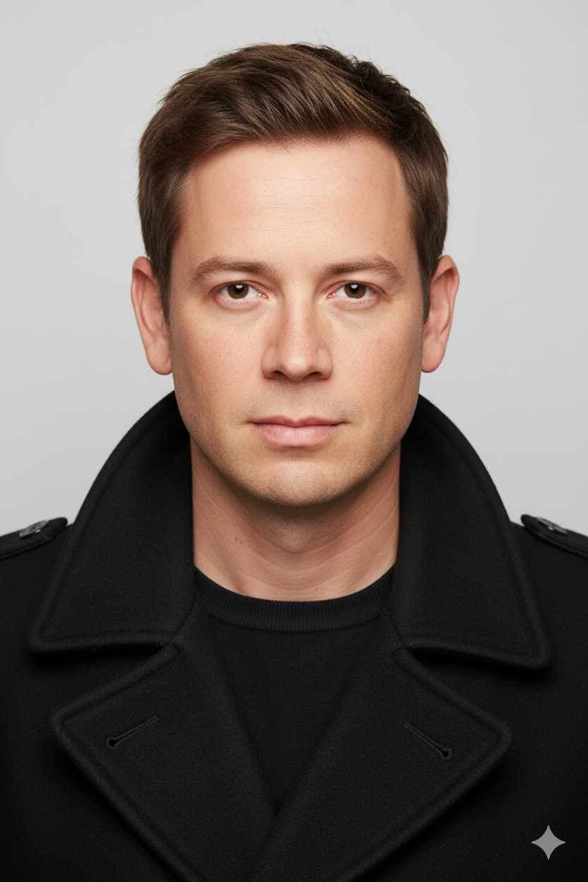 Professional headshot of a man